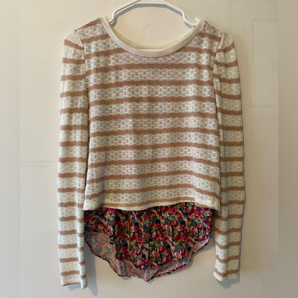 Anthropologie Layered Top